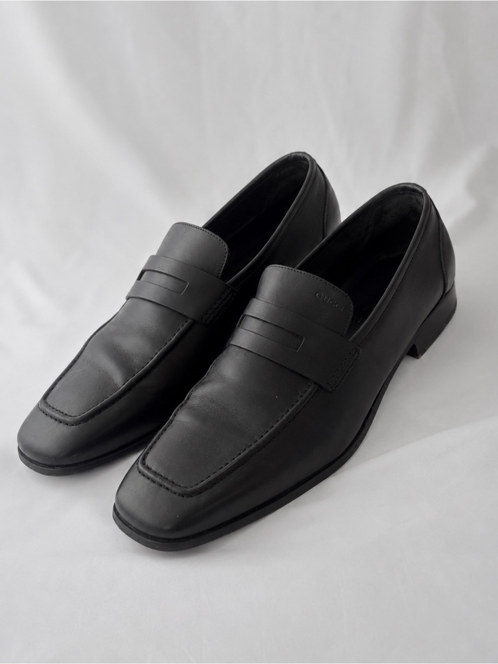 Geox Respira U6144A Men’s Black Leather Loafers | EU 44 / US 11 | Discontinued M